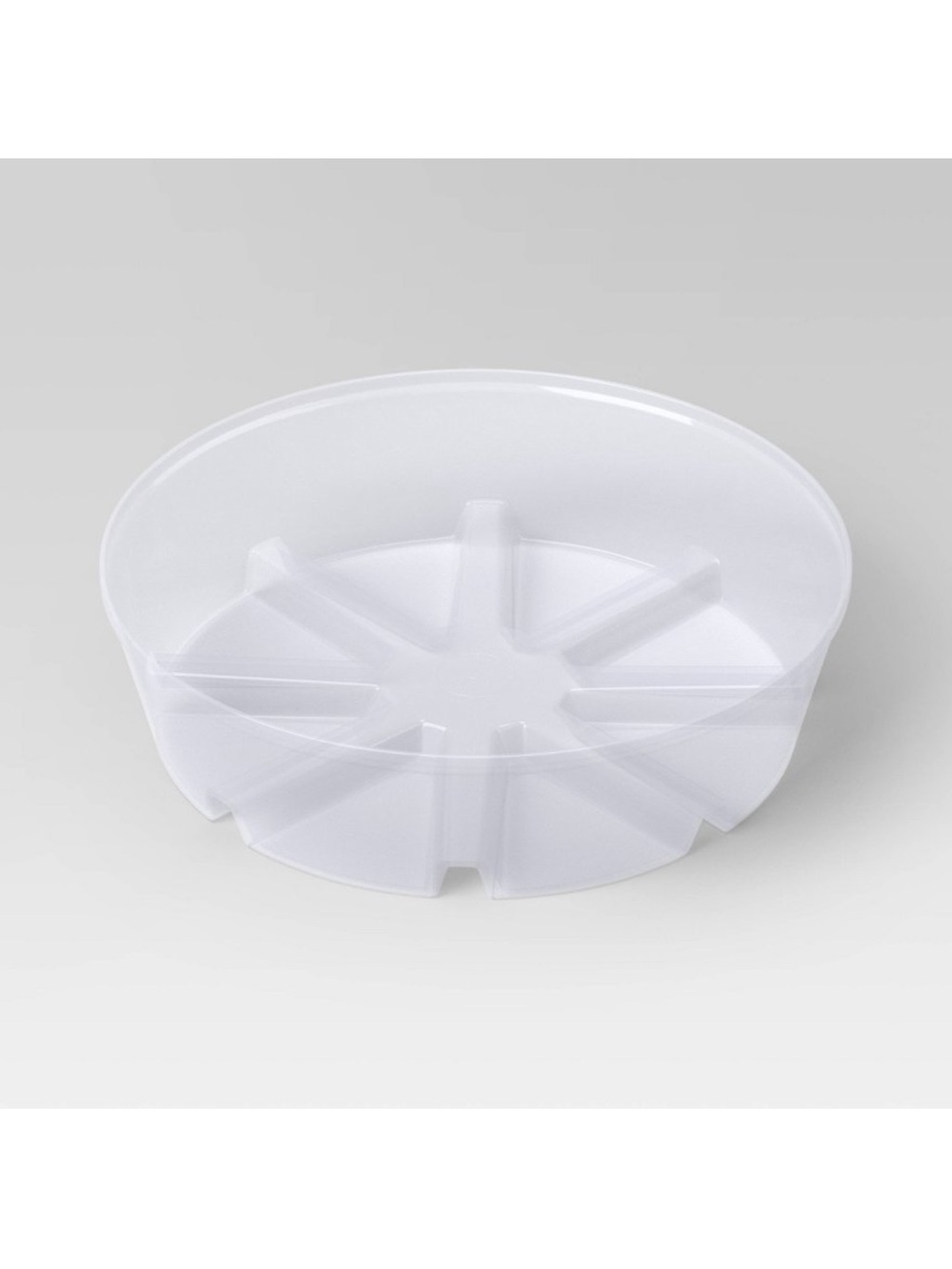 Threshold Plastic Planter Saucer Clear 6" - 24 pieces